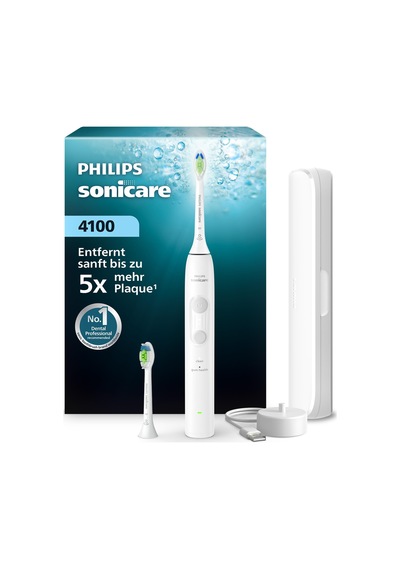 Philips Sonicare Series 4100 Elektrikli Diş Fırçası - Basınç Sensörlü Sonic Diş Fırçası, 4 Fırçalama Ayarı, Easystart, Smartimer, 21 Günlük Çalışma Süresi, Seyahat Çantası, Beyaz, Hx4044/41, Yeni Philips Sonicare Series 4100 Elektrikli Diş Fırçası - Basınç Sensörlü Sonic Diş Fırçası, 4 Fırçalama Ayarı, Easystart, Smartimer, 21 Günlük Çalışma Süresi, Seyahat Çantası, Beyaz, Hx4044/41, Yeni