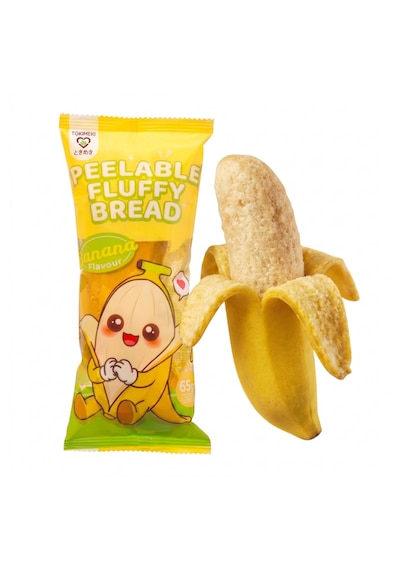 Tokimeki Peelable Fluffy Bread Banana Flavour 65g
