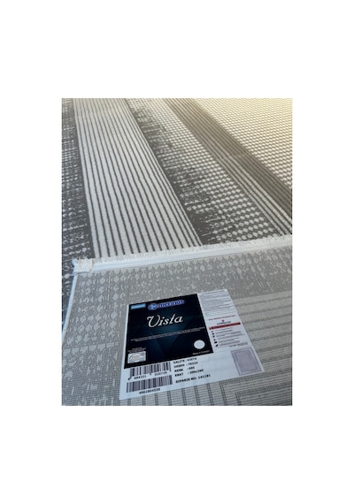 Merinos Vista Gri Renk %100 Akrilik Yumuşak Dokulu Salon Oturma Odası Halısı 79323-95