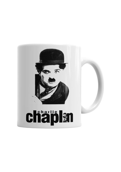 Charlie Chaplin Kupa Bardak Porselen Karışık