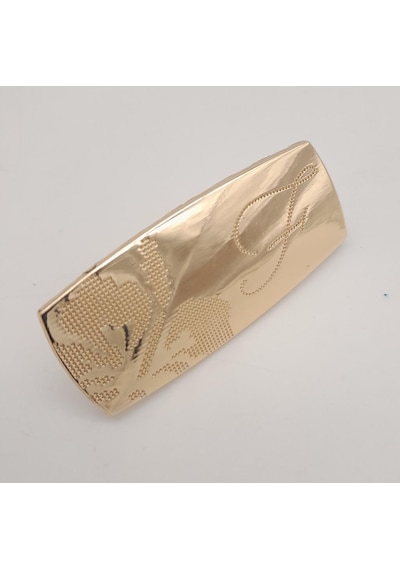 Çanta Aksesuar Etamin Desen Light Gold Plaka Süs Diğer