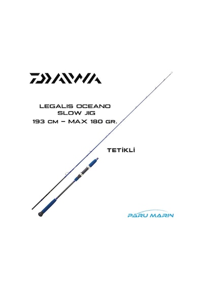 Daiwa Legalis Oceano 1.93mt. Max 180gr. Tetikli Slow Jig Kamışı (