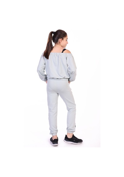 Toontoy Kids Toontoy Kız Çocuk Now Baskılı Eşofman Takım Siyah