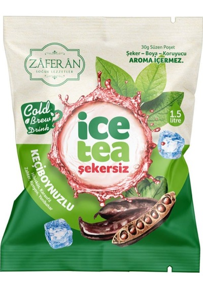 Zaferan Keçiboynuzlu İce Tea 30 G