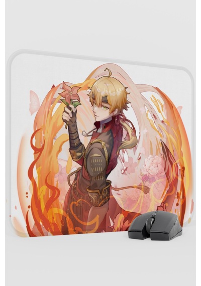 Thoma Genshin Impact Anime Oyuncu V5 - 48x40 Xl Gaming Mouse Pad Fare Altlığı