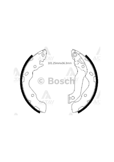 58305-17a00 Fren Balata Accent 00-05 / Matrıx 06-11 Pabuç Arka Ç