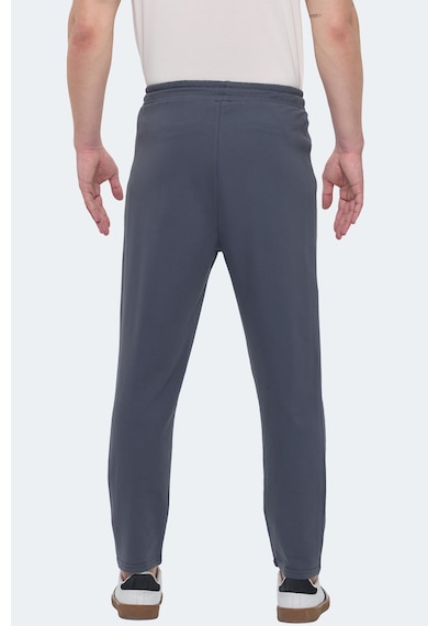 Slazenger Olı In Erkek Fermuar Cepli Koyu Gri Eşofman Altı Koyu Gri