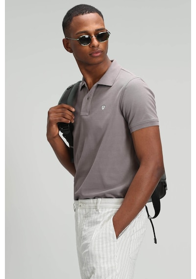Lufian Erkek Laon Spor Polo Yaka T-Shirt 627111040091 Toprak Kahverengi Lufian Erkek Laon Spor Polo Yaka T-Shirt 627111040091 Toprak Kahverengi