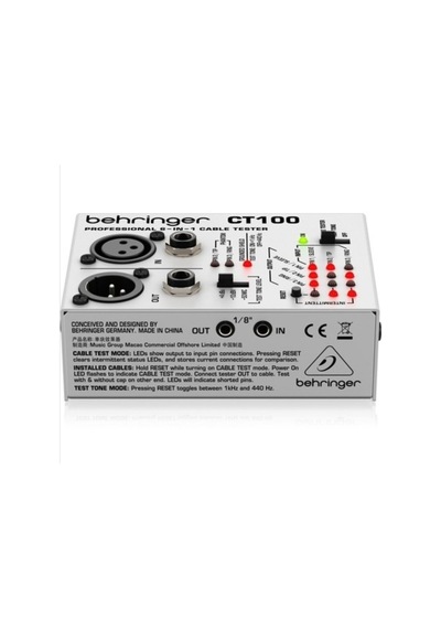 Behrınger Ct100 Professional 6-in-1 Cable Tester