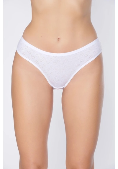 Tutku Elit 2708 Bayan Jakarlı Bikini Külot 12 Li Paket Pamuklu Esnek Rahat Günlük Kullanım çok Renkli