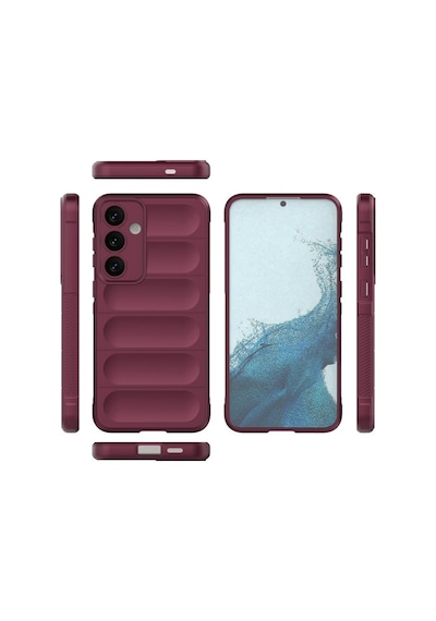 Samsung Uyumlu Galaxy S24 Kılıf Optimum Lens Çerçeveli Silikon Kapak