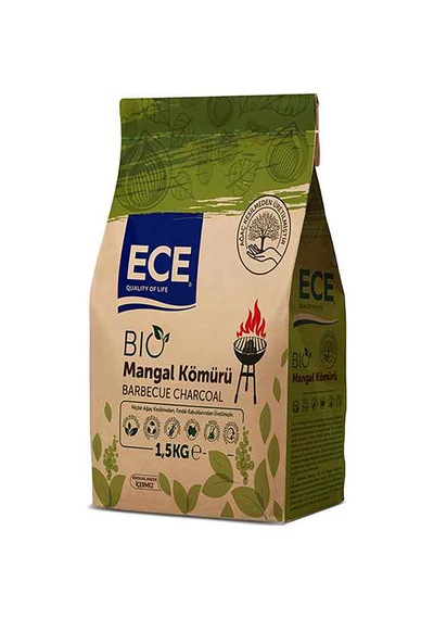 Ece Bio Mangal Kömürü 1.5 Kg 2 Adet