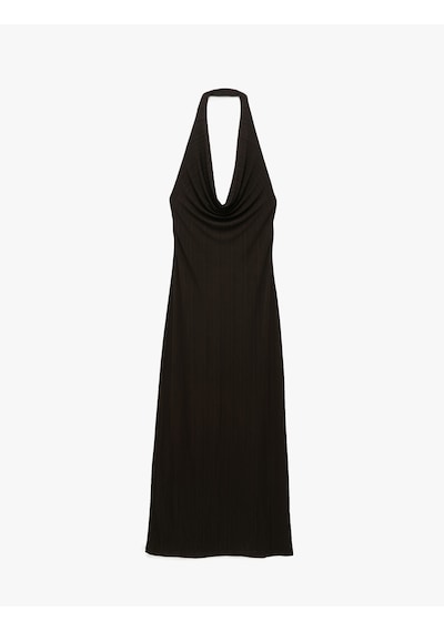 Koton Slim Fit Sırt Dekolteli Derin Degaje Yaka Midi Bodycon Elbise Kahverengi 5sak80504ek Kahve Koton Slim Fit Sırt Dekolteli Derin Degaje Yaka Midi Bodycon Elbise Kahverengi 5sak80504ek Kahve