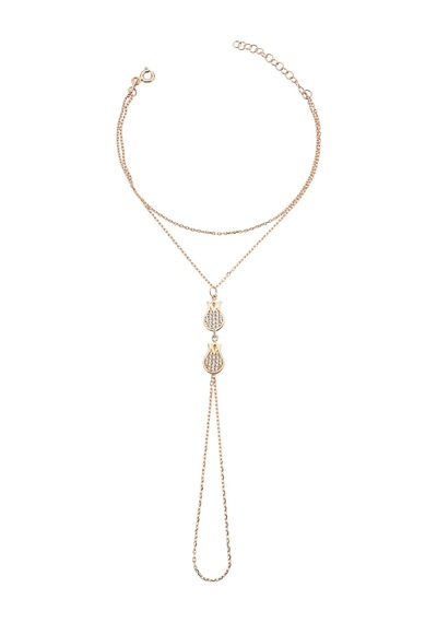 925 Ayar Gümüş Rose Lale Figürlü Şahmeran - 45098801 Rose Gold