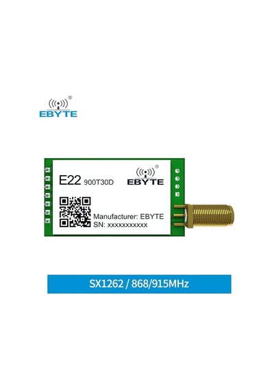 E22-900t30d-v2 , 868mhz Lora Haberleşme Modulü