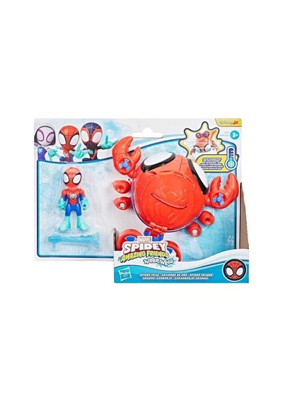 G0663 Spidey Ve İnanılmaz Arkadaşları Su Ağı Figür Oyun Seti +3 Yaş Çok Renkli