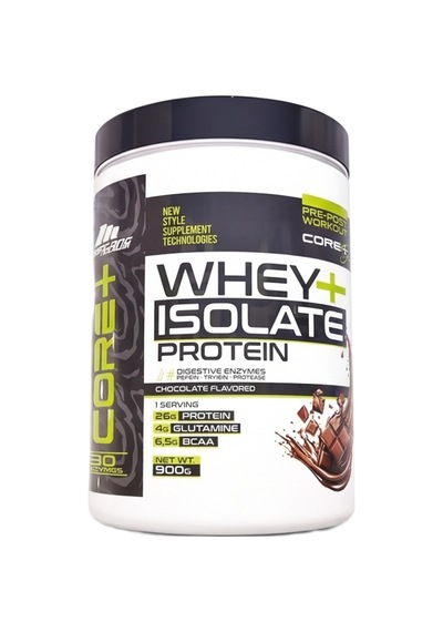 Mustang Nutrition Core+ Series Isolate Whey Protein Tozu 900 Gr 30 Servis Çikolata + Shaker + Protein Kahve Hediyeli Çikolata Aromalı