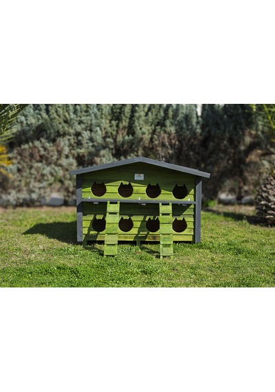 8 Yuvalı Kedi Evi Pati Emlak