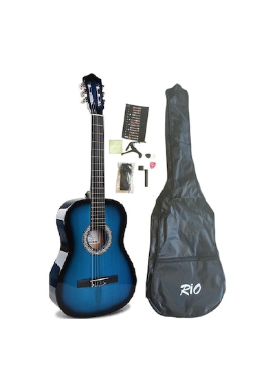 Rio 4/4 Tam Boy Klasik Gitar Full Set