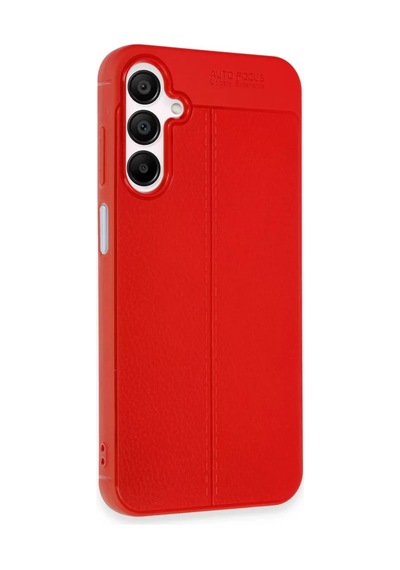 Newface Samsung Galaxy A55 5g Kılıf Auto Focus Kapak - Kırmızı