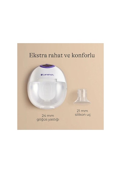 Lansinoh® Giyilebilir Çiftli Göğüs Pompası