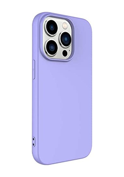 Kılıf Apple İphone 15 Pro Max İçin Groovy Soft Lila İphone 15 Pro Max İle Uyumlu Kılıf - Lila