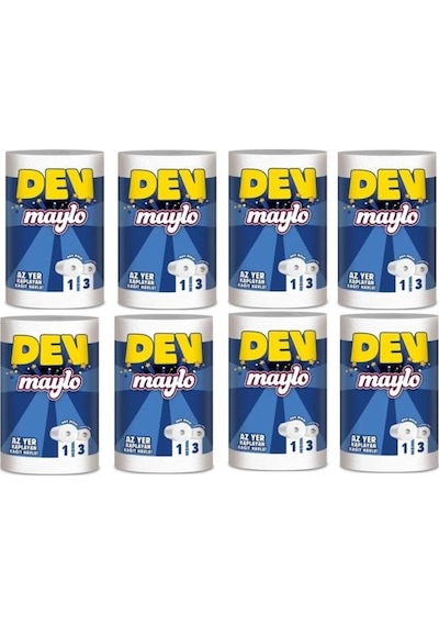 Maylo Dev Kağıt Havlu Pro Pack 8 Rulo