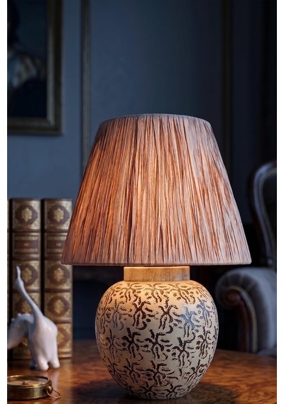 Paix Handmade Seramik Abajur Kahverengi Diğer