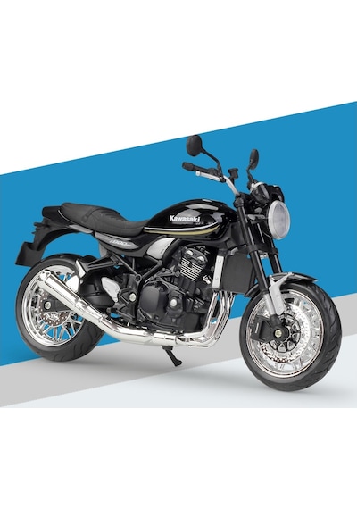 Maisto 18990-Kawasaki Z900Rs Siyah 1:12 Model Motosiklet