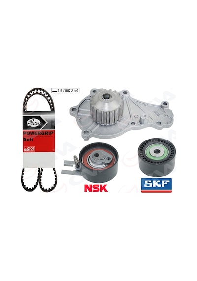 Triger - Eksantrik Kayış + Gergi Seti + Su Pompalı Gva 59wpk4315 Focus C-max 2003-2007 1.6 Tdci 80kw-109hp 1684448080-3m5q8b596ab-9467565880