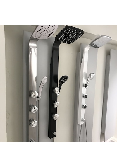 Sam Banyo Elmas Duş Seti Siyah