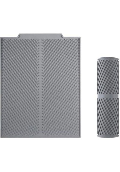 Silikon Bulaşık Kurutma Matı, Isıya Dayanıklı Lavabo Süzgeç Nihale Mutfak Tezgahı Mat 43x33cm Siliko Diğer