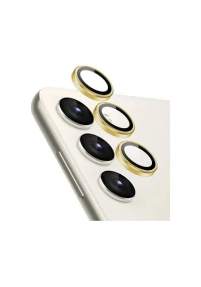Samsung Uyumlu S 24 Kamera Koruma Lensi Altın