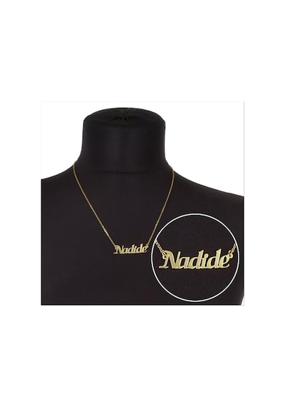 Nadide - 284 - İsimli - Glblseme - Kolye Sarı altın