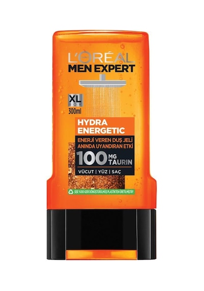 L'Oreal Paris Men Expert Hydra Energetic Enerji Veren Duş Jeli 3 x 300 ML