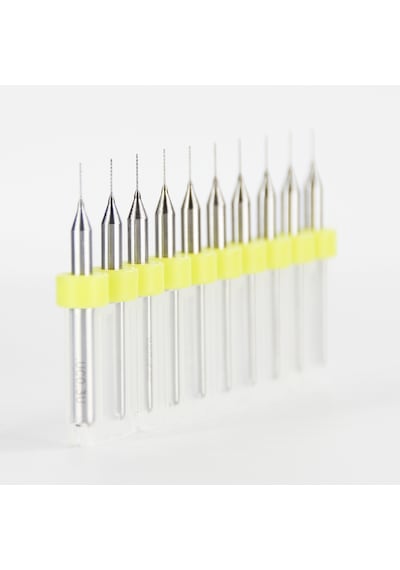 Schulzz 10 Parça 0.30 Mm Matkap Ucu Karbür Delme Mikro