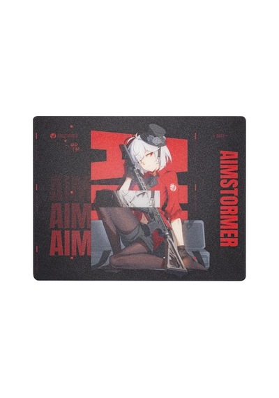 Dream Gamer Aim Stormer Thunder Glass Mousepad - Speed Yüzey Black-500 X 400 Mm