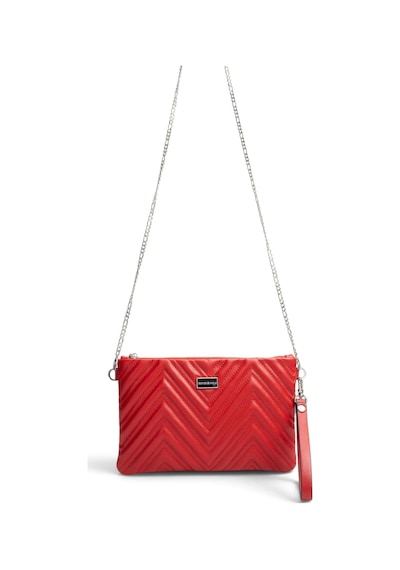 Silver Polo Kırmızı - Kırmızı Kapitone V Kadın Portföy Ve Clutch El Çantası Sp1250
