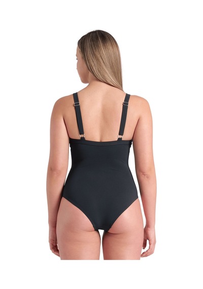 Arena Lara Soft Curve Back Kadın Siyah Yüzücü Mayosu 008119550 1766216 Siyah