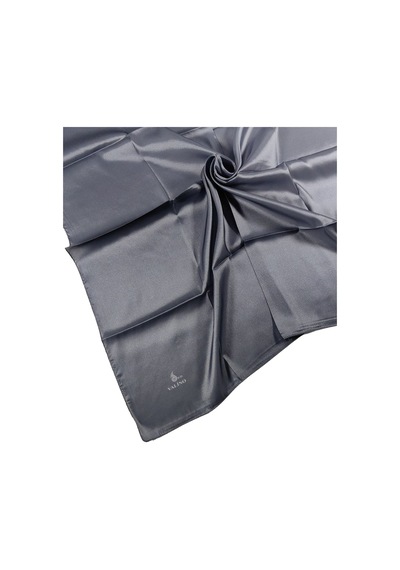 Mim Eşarp Mısırlı Eşarpları Degrade Kristal Sport Bulut Desenli Polyester Eşarp Açık Gri