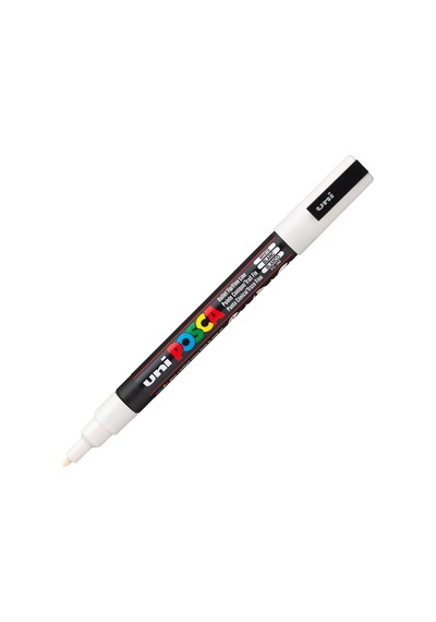 Uni Markör Kalem 3m Set 0.9-1.3 Mm Keçe Uçlu Beyaz 3 Siyah+2 Mavi+ 1 Kırmızı+ 1 Yeşil