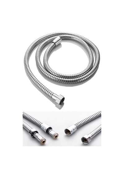 Yüksek Kaliteli Spiral Banyo Duş Hortumu 1,5 Metre Çelik Diğer