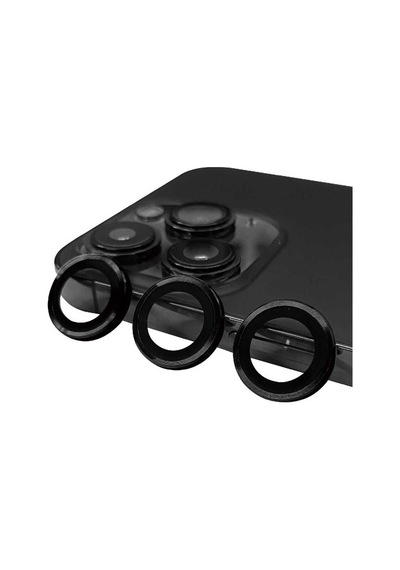 İphone 14 Pro Max Uyumlu Bto Cl-07 Kamera Frm Koruyucu-siyah Siyah