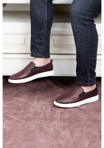Seon Hakiki Deri Erkek Günlük Ayakkabı, Loafer Ayakkabı, Yazlık Ayakkabı, Hafif Ayakkabı