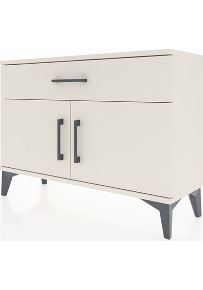 Arges Şifonyer Tek Raflı Tek Çekmeceli 2 Kapaklı 88x30x64 Ayt... Aytaşı Arges Şifonyer Tek Raflı Tek Çekmeceli 2 Kapaklı 88x30x64 Ayt... Aytaşı