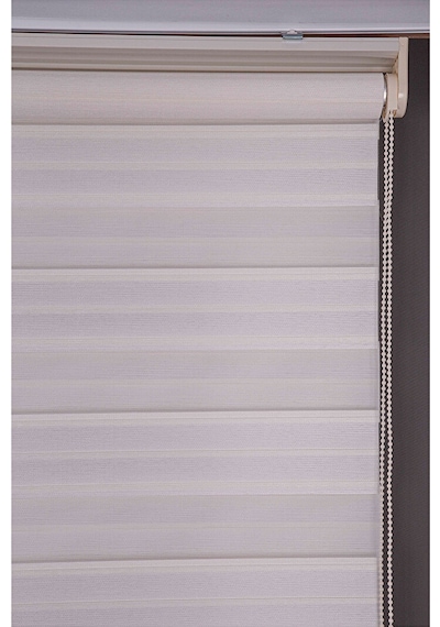 Oba Perde Keten Zebra Perde Beyaz 140 x 190