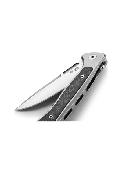 Lionsteel Emmet Em01 Gy Stonewashed Magnacut Grey Titanium Carbon Fiber Kamp Çakı Gri