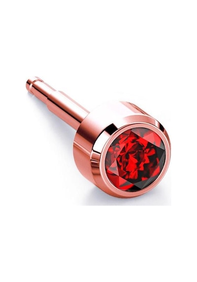 Nur Dükkanı Steril Kulak Delme Küpesi 1 Çift Nina Marka N11.973 Rose Gold