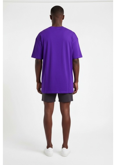 Usa Basketball Jordan Mor Erkek Oversize T-shirt 141914 SİYAH