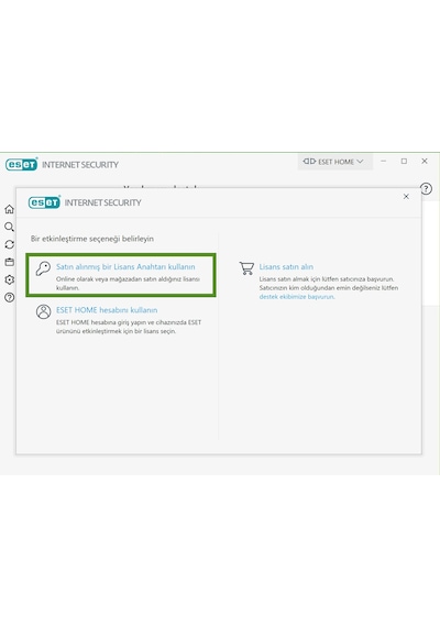 Eset Nod32 Antivirüs / Internet Security / 2022